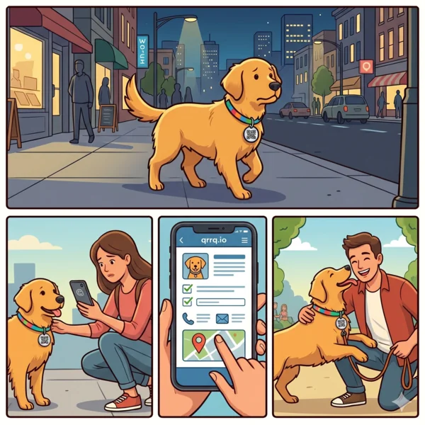 Pet QR Code - QrrQ